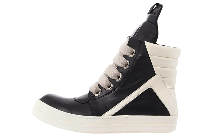 RICK OWENS/RO Fogachine High Top Skateboard Shoes Women's Black