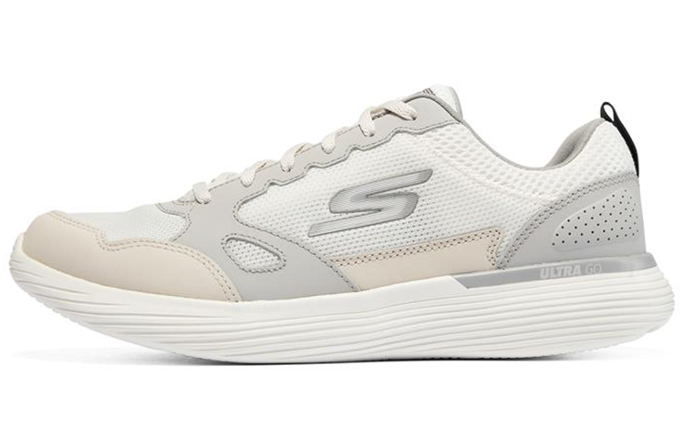 Skechers Go Run 400 V2 Running Shoes Men Low-Top Gray/White/Pink