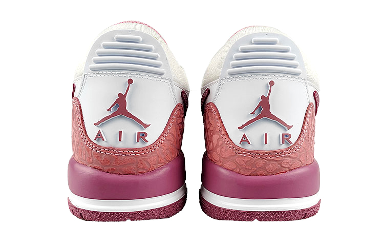 Jordan Legacy 312 Shock Absorbers Slip Resistant Abrasion Resistant Mid top Vintage Basketball Shoes GS White Pink купить в интернет-магазине Yoocart с быстрой доставкой по России.