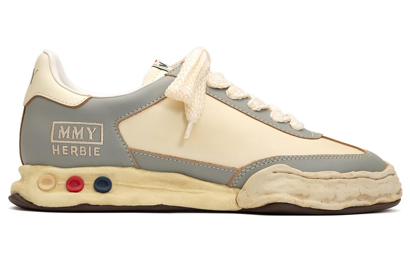 Maison MIHARA YASUHIRO Herbie Og Sole Leather Sneakers купить в интернет-магазине Yoocart с быстрой доставкой по России.