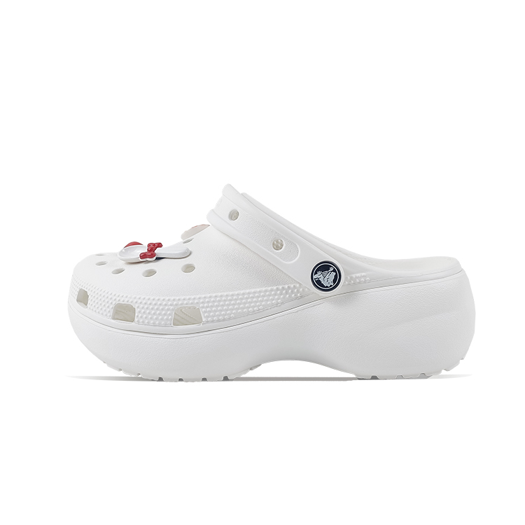 Crocs Classic Platform Clog Clogs Unisex White
