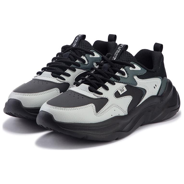 361° Kesar 2 Anti-Slip Wear-Resistant Low-Top Casual Shoes Women's Gray Black купить в интернет-магазине Yoocart с быстрой доставкой по России.