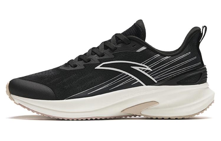 Anta Wear resistant And Lightweight Low Top Running Shoes Women's Black