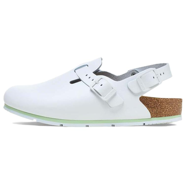 Birkenstock Slip Resistant Wrap toe Slippers Unisex White