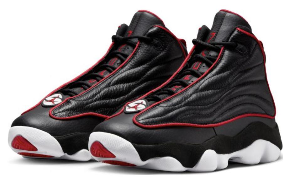 JORDAN Pro Strong Black University Red