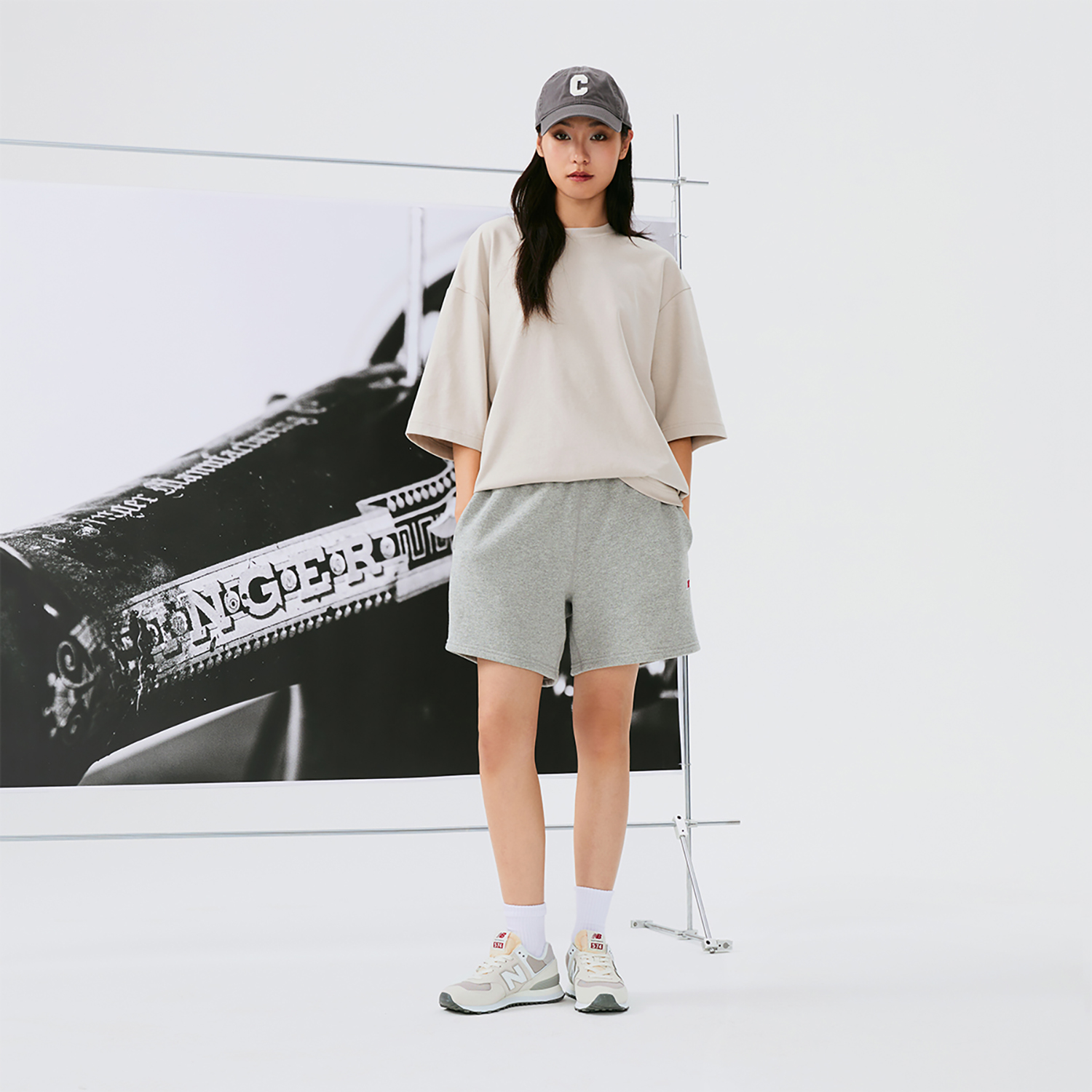 New Balance Повседневная обувь Low Top Белая Унисекс