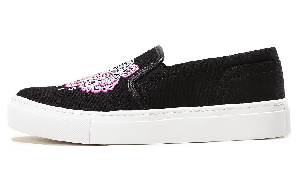 KENZO Takumi Takada Low Top Stylish Skateboarding Shoes Women's Black