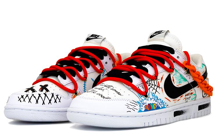 Nike Dunk Low Low-Top Skateboard Shoes Men's Black White купить в интернет-магазине Yoocart с быстрой доставкой по России.