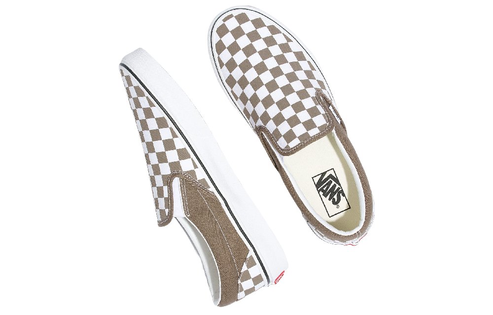 Vans Slip on 'Brown White'