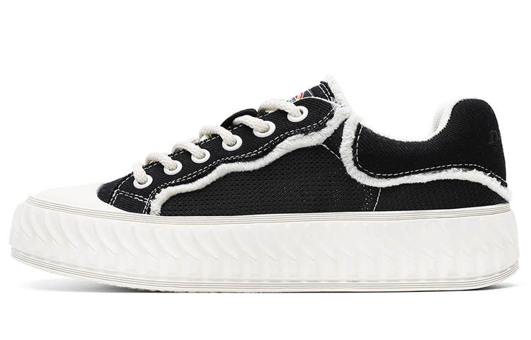 Dickies Wear-resistant And Lightweight Low-Top Canvas Shoes Women's Black