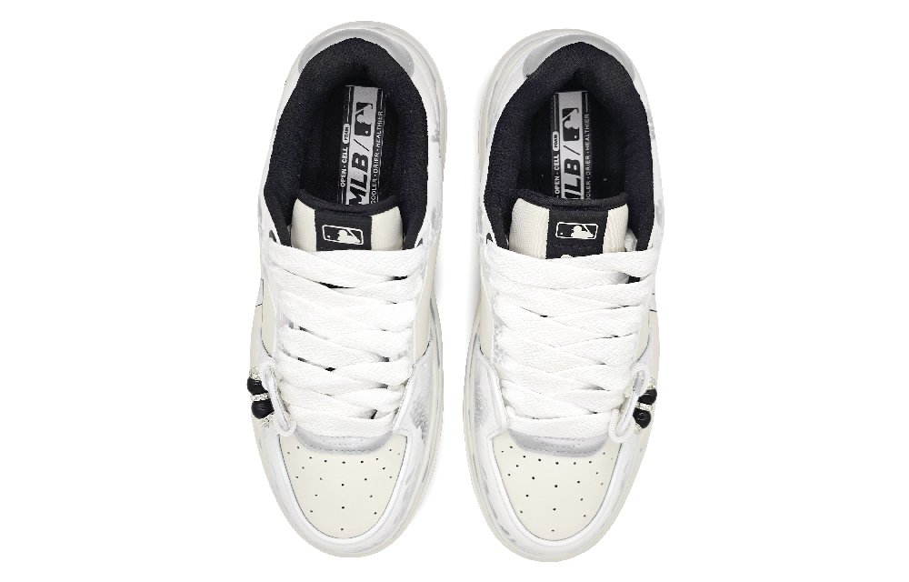 MLB Chunky Liner Low top Skateboard Shoes Unisex White Gray