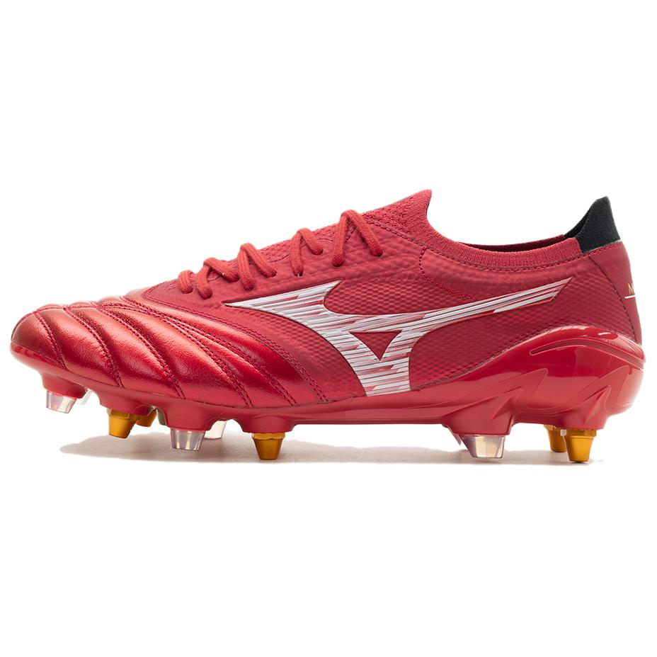 Mizuno Morelia Neo 4 Abrasion Resistant Soccer Shoes Men's Red