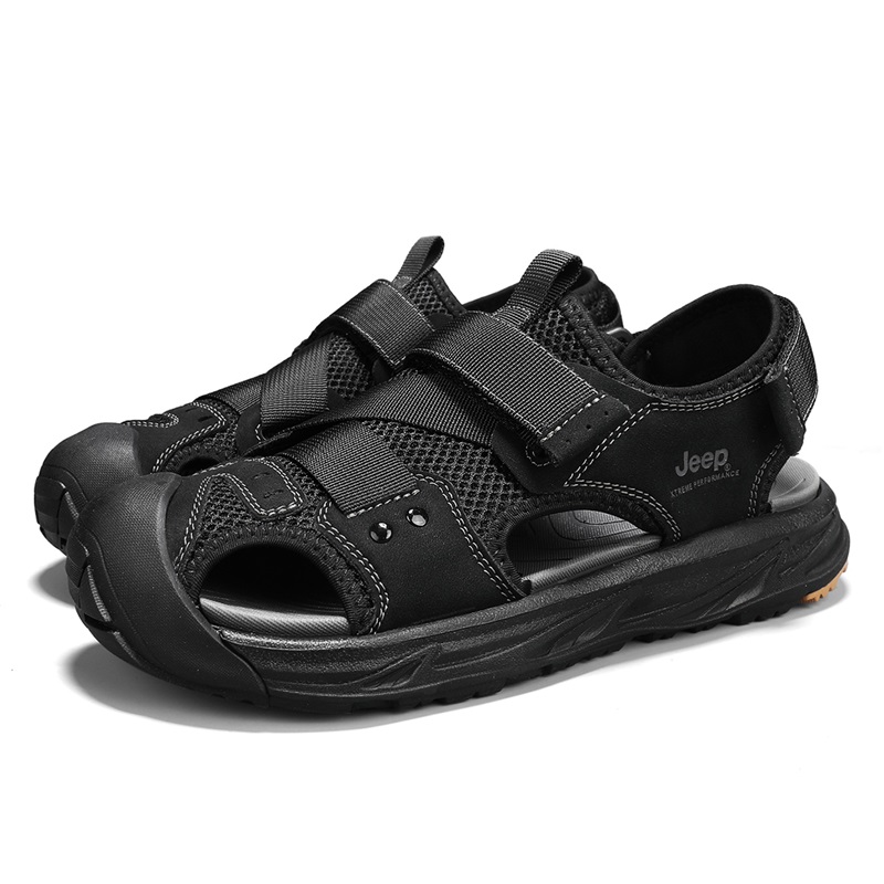Jeep River Trekking Shoes Men's Black купить в интернет-магазине Yoocart с быстрой доставкой по России.