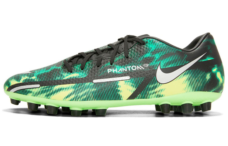 Nike Phantom GT2 Academy SWAG 'Black Green Strike Metallic Platinum'