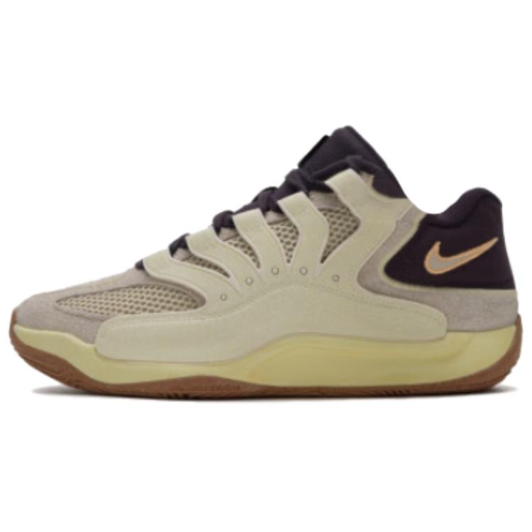 Nike KD 18 Low Top Basketball Shoes Men's Gray White