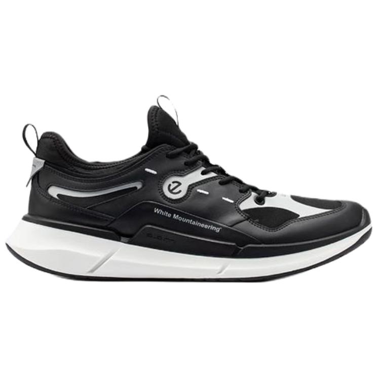 White Mountaineering x Ecco Biom 2.2 Abrasion Resistant Low Top Running Shoes Men's Black