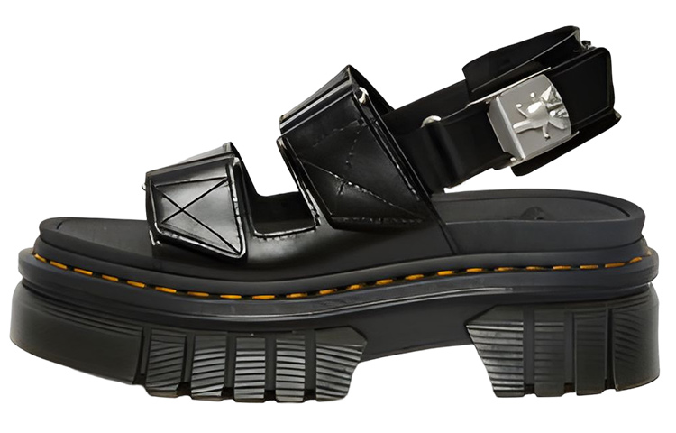 HEAVEN MJ x Dr.Martens Ricki 2-Strap Fashion Sandal Women's Black