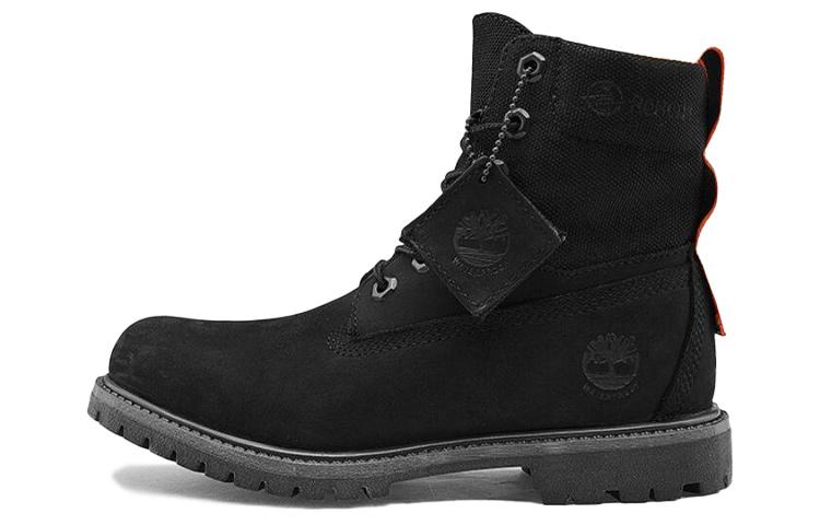 Timberland Rebotl 6 Inch Wide Fit Boot 'Black Nubuck' Women's