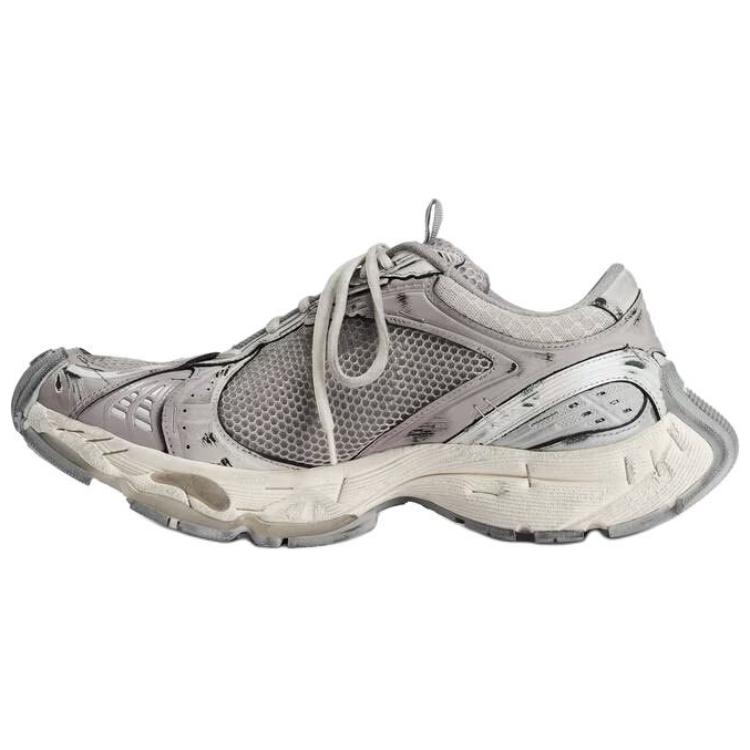 Balenciaga Stapler Stapler Shoe Staples Low-Top Chunky Sneakers Women's Beige купить в интернет-магазине Yoocart с быстрой доставкой по России.