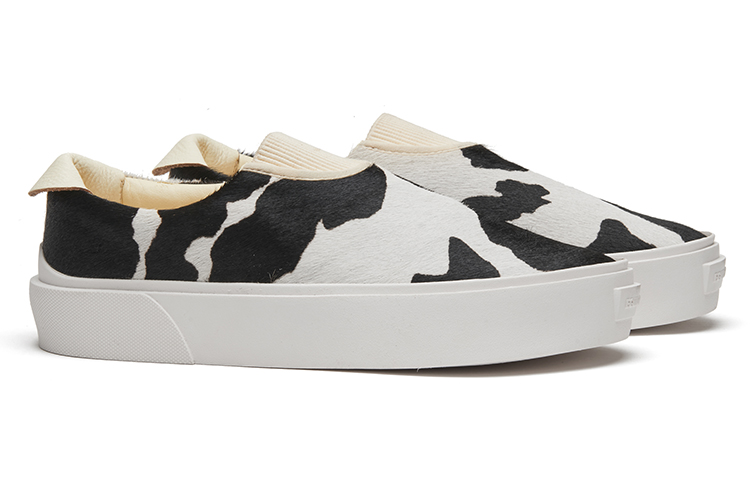 EQLZ EQUALIZER Faultless Anti-Slip Wear-Resistant Low-Top Skateboard Shoes Unisex Black White