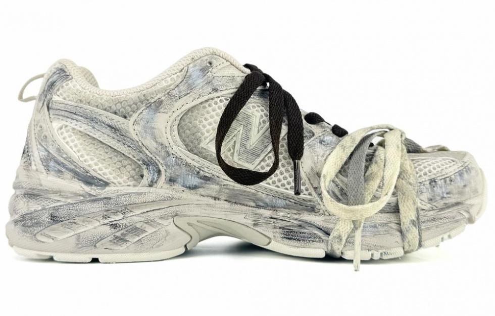 New Balance NB 530 Cushioning Anti-Slip And Wear-Resistant Low-Top Casual Running Shoes Unisex Beige Gray D-Width купить в интернет-магазине Yoocart с быстрой доставкой по России.