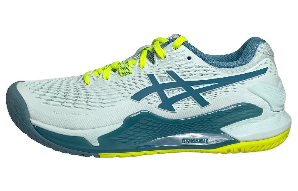 Asics Гель Resolution 9 Теннисные Кроссовки Низкие Синие Женские