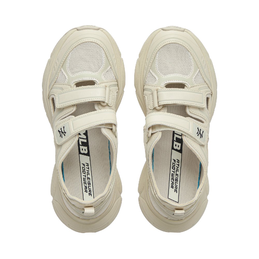 MLB Ace Runner Slip Resistant And Breathable Low Top Casual Shoes Unisex Ecru