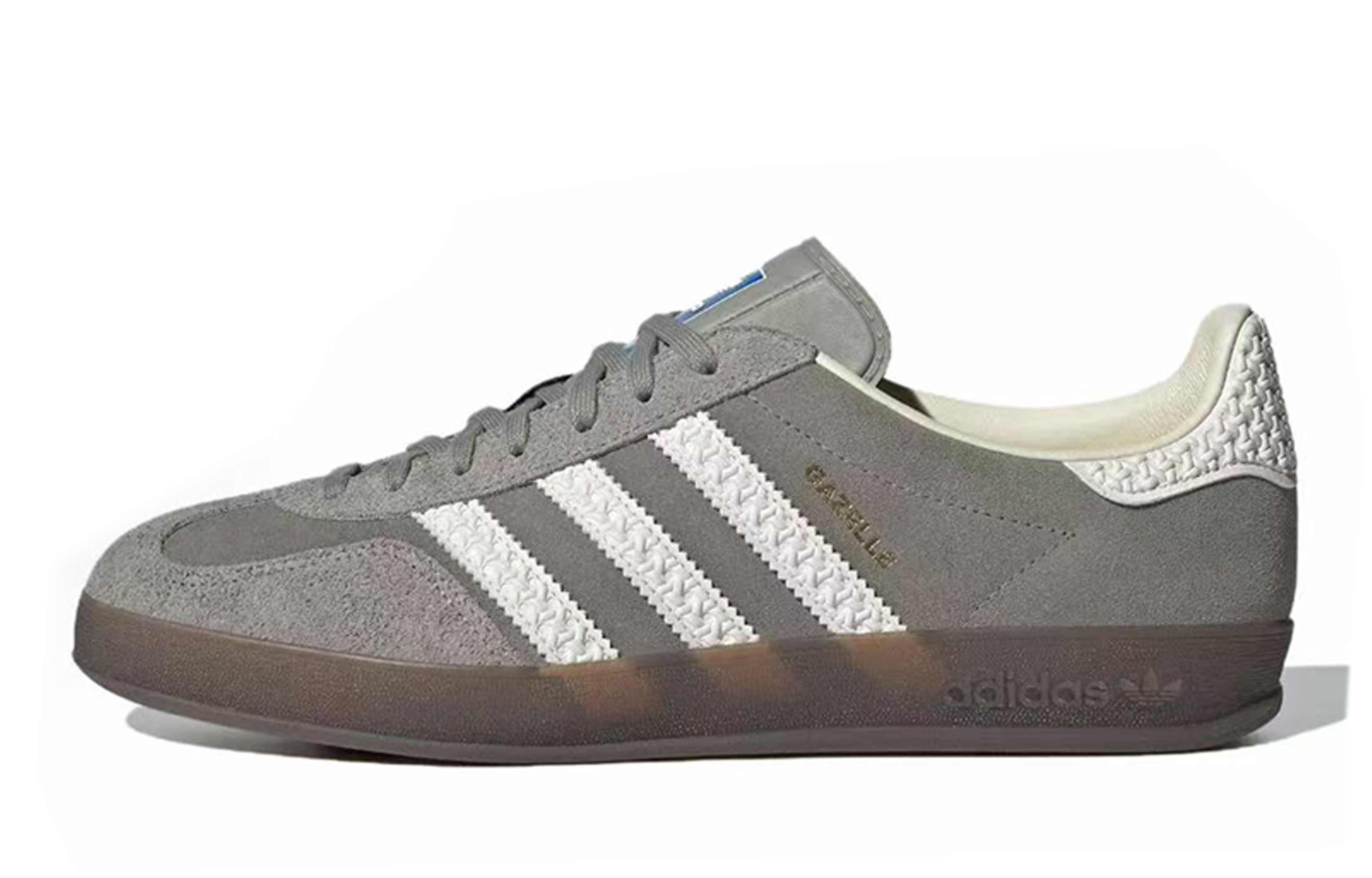 Adidas Originals GAZELLE INDOOR Skateboard Shoes Unisex Low top Silver/White/Gray купить в интернет-магазине Yoocart с быстрой доставкой по России.