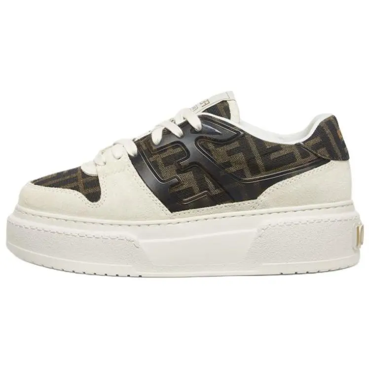 FENDI Match Panelled Low-Top Sneakers Women's