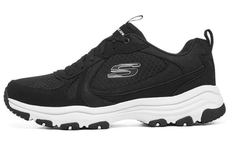 Skechers D'lites I conik Trainers 'Black White'