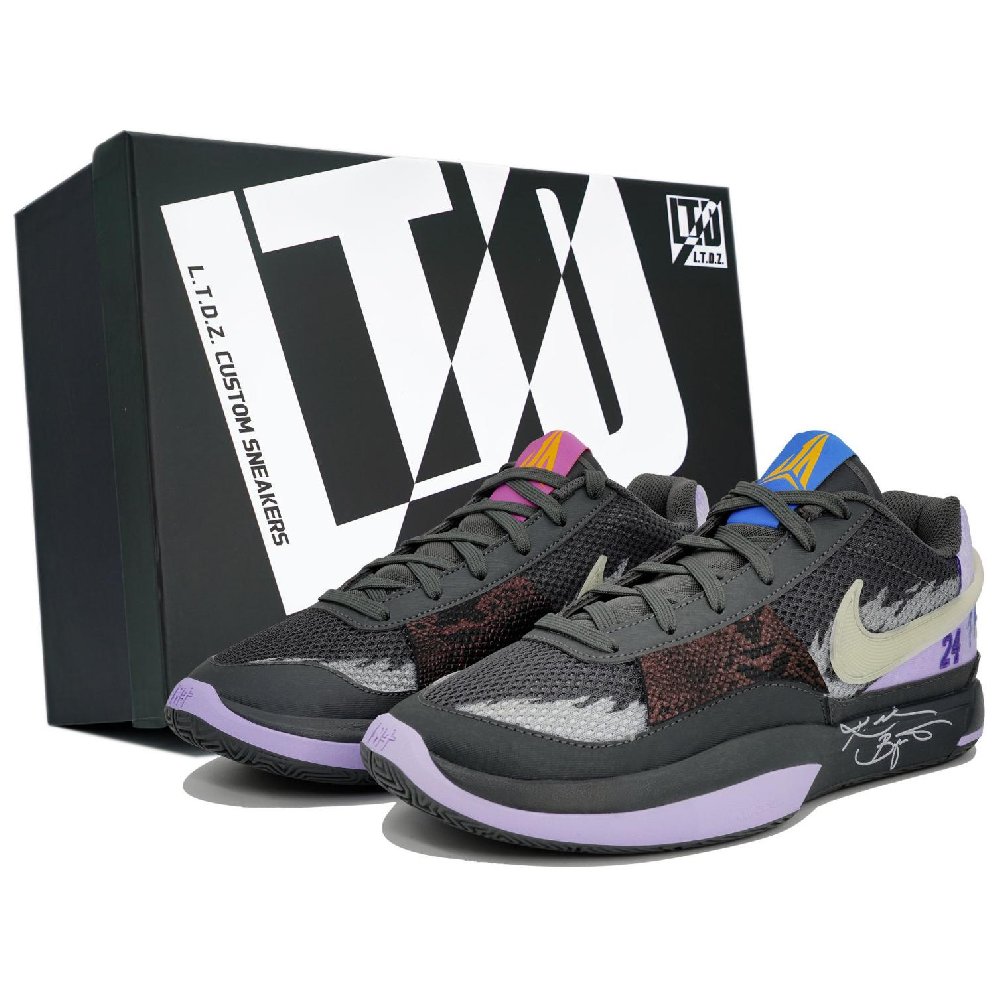 Nike Ja 1 LTDZ Mamba Dynasty Waterproof And Breathable Moisture Wicking Low Top Basketball Shoes Men's Black