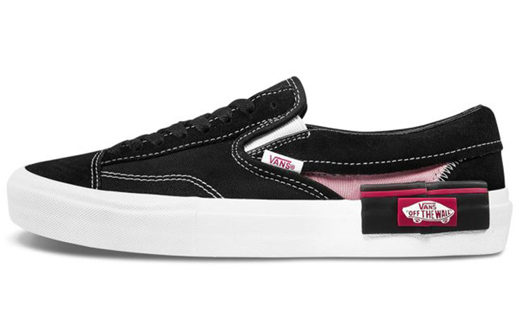 Vans Slip on Cap Black Pink Unisex 'Black Pink'