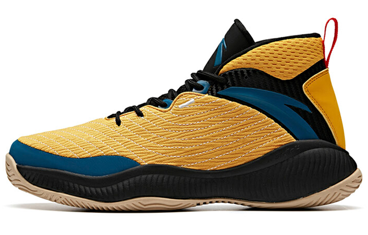 Anta Shock Absorbers Slip Resistant Abrasion Resistant Breathable High top Basketball Shoes Men's