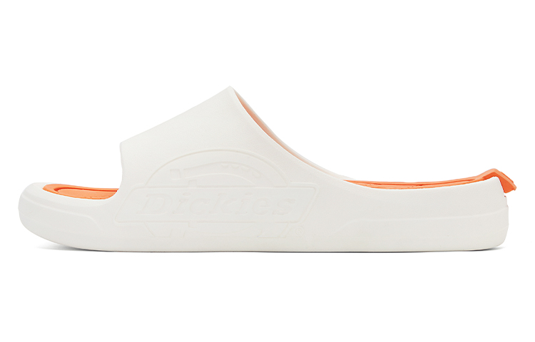 Dickies Slide Slippers Men's White Orange