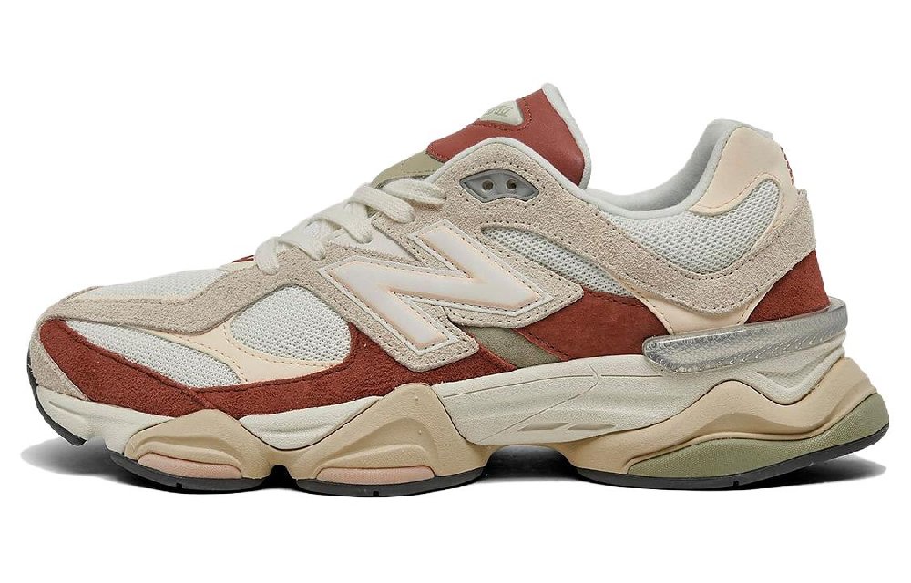 New Balance NB 9060 Повседневная обувь Низкие кеды Бежево-красный Мужской