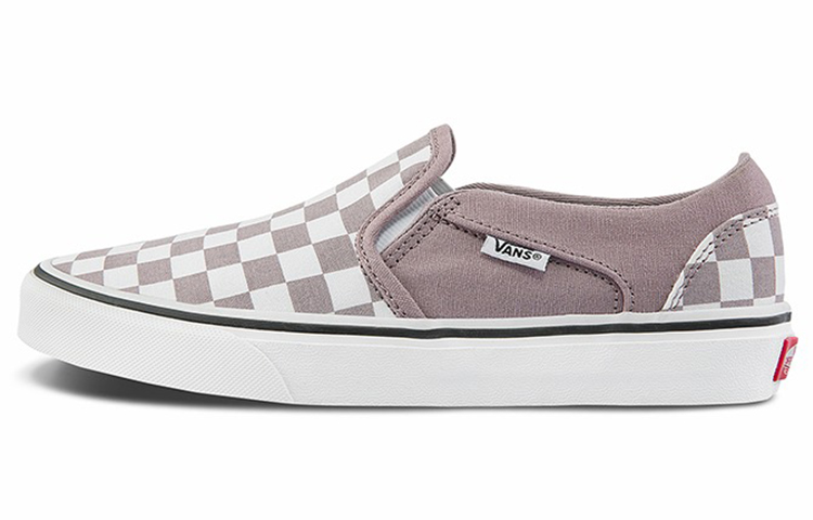 Vans Asher Checkerboard 'Gray White' Women's