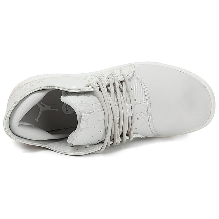 Jordan First Class Anti-Slip Wear-Resistant Mid-Top Basketball Shoes Men's Gray