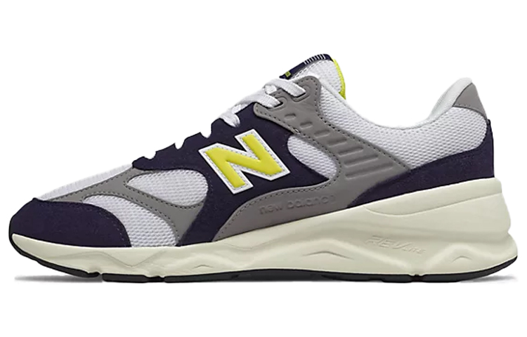 New Balance MSX90TTK Low-Top Casual Shoes Men's Black White Yellow