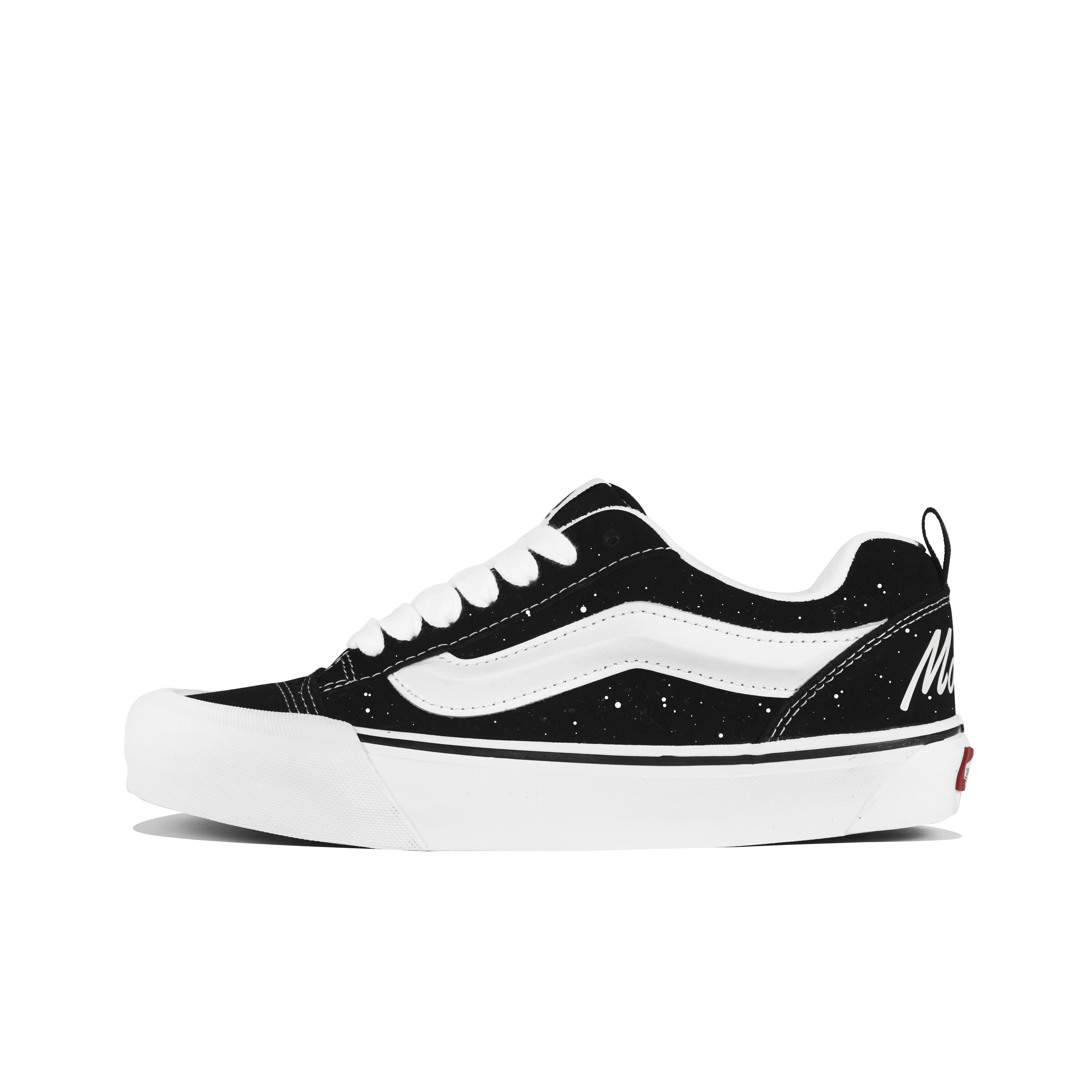 Vans Knu Skool Low top Skateboard Shoes Unisex Black White