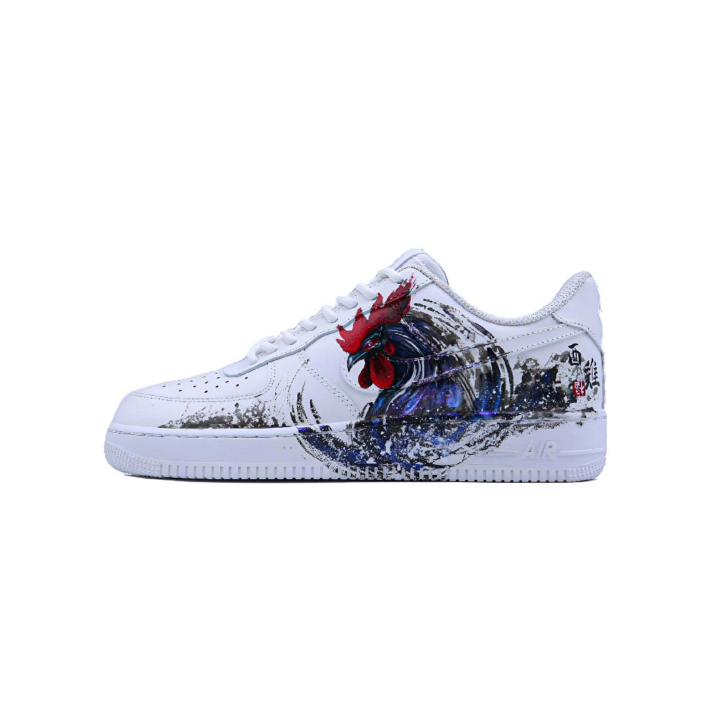Nike Air Force 1 Skateboard Shoes Unisex Low Top Black