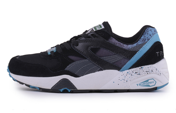 PUMA Trinomic R698 Low Top Black/White