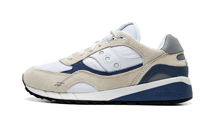 Saucony Shadow 6000 White Grey Navy