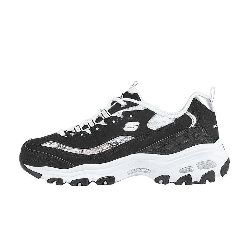 Skechers DLITES Low Top Casual Shoes Women's Black