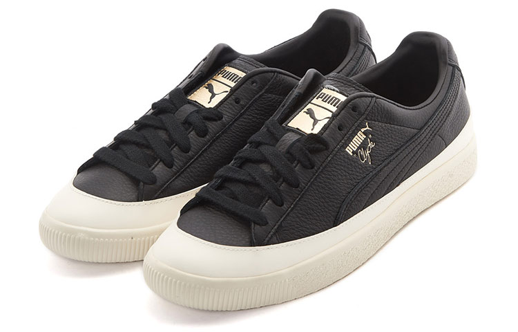 PUMA Clyde Shoes Black/White
