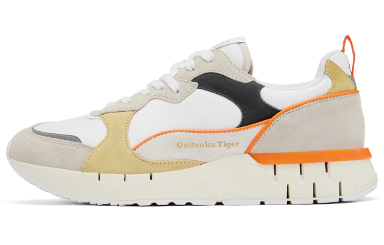 Onitsuka Tiger Bravon Shoes 'Beige White Yellow Black'