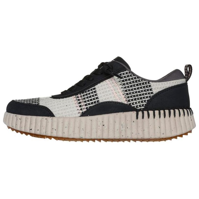 Skechers Bobs Low Top Casual Shoes Women's Black White