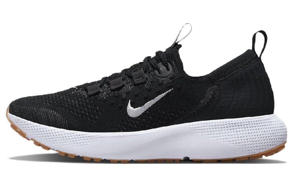Nike React Escape Run Flyknit 'Black White' Women's