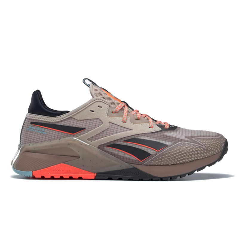 Reebok Nano X2 Tr Adventure 'Taupe Orange Flare' купить в интернет-магазине Yoocart с быстрой доставкой по России.