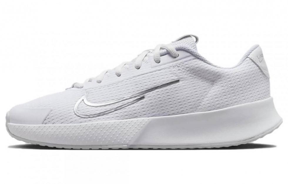 Nike Court Vapor Lite 2 Hc 'White Metallic Silver' Women's