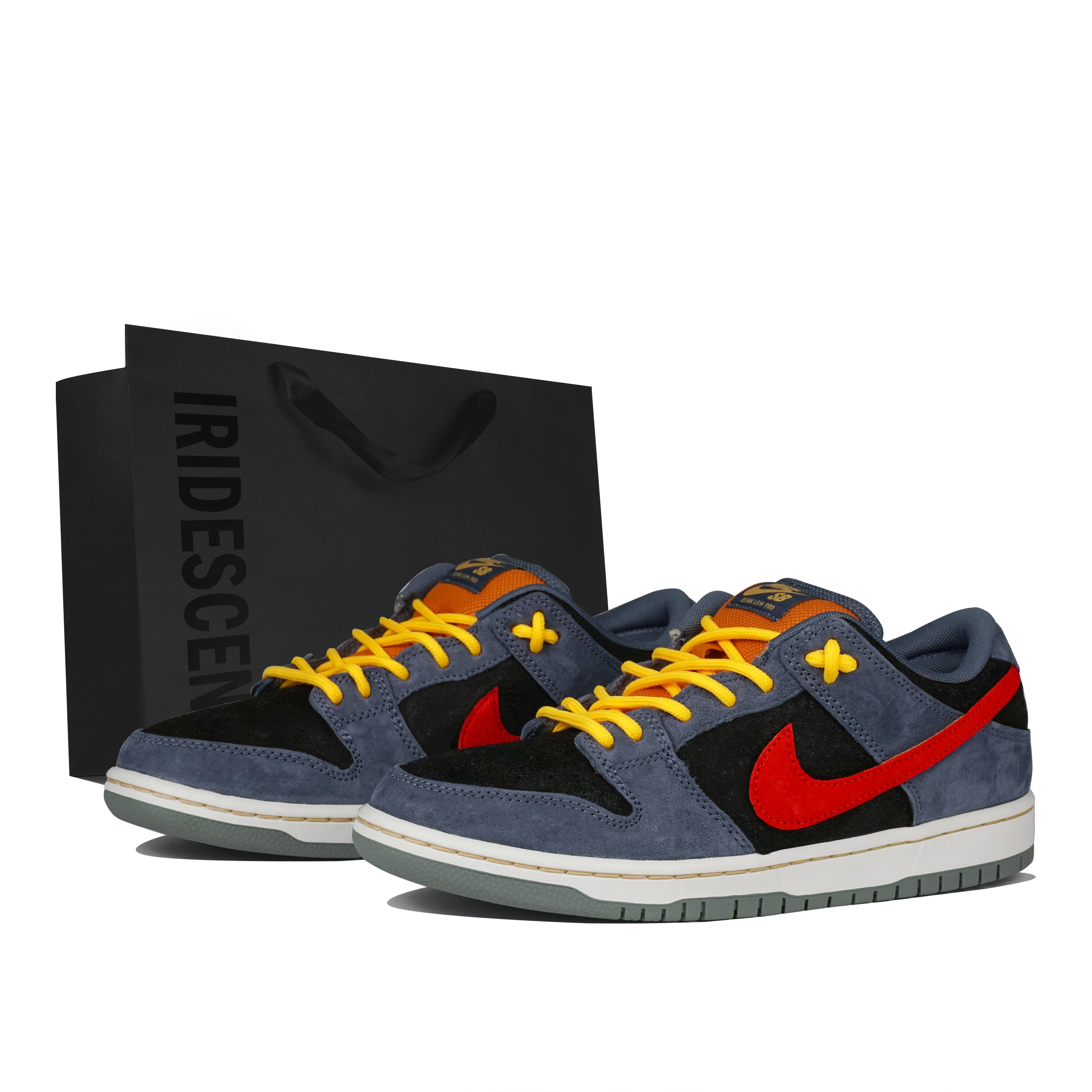 Nike Dunk SB Cushioning Low top Skateboard Shoes Unisex Black